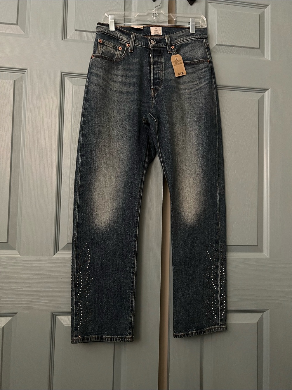 Levi’s curvy Straight with Studs